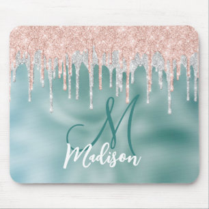 Chic ro mint droppe monogram musmatta