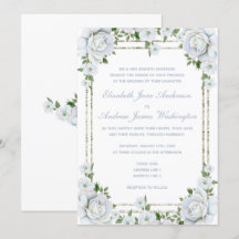 Chic Ro och Silver Gräns Blommigt Bröllop