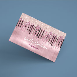 Chic ro  rosa - droppning visitkort