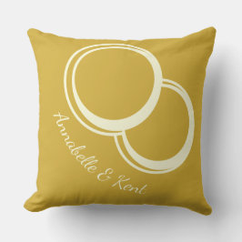 CHIC ROMANTIC GULD CREAM RINGAR INTERTWINED ANPASS KUDDE