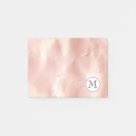 Chic  Rosa Cowgirl Cowhide Monogram Post-it Block