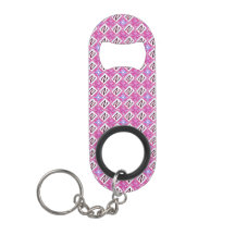 Chic Rosa Geometrisk Alfabet N Initial
