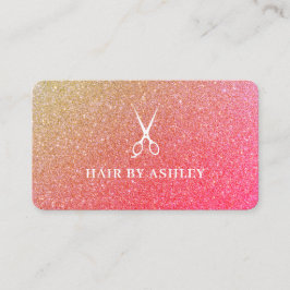 Chic Rosa Gnistra Hair Beauty Salon Loyalty Visitkort