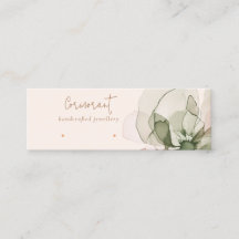 Chic  Rosa Grönt Flower Stud Earring Visning 