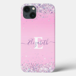 Chic Rosa Holograf Glitz Glitter