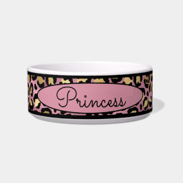 Chic Rosa Leopard Skin Mönster Pet