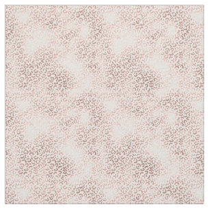 Chic  Rosa Leopard Skriv ut Tyg