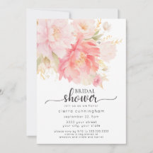 Chic Rosa Peony Blommigt Möhippa