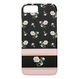 Chic Rosa ros Mönster