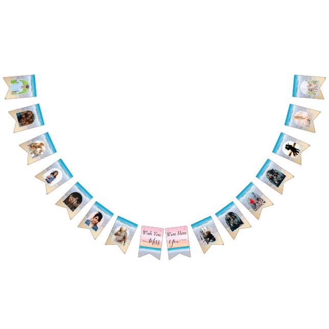 Chic  Rosa Sunset Beach Wedding Vimplar (Alla)