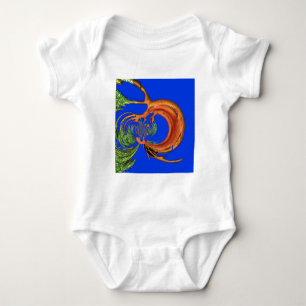 Chic Round Hakuna Matata-flottan Blue-samling Tee Shirt