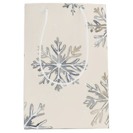 Chic Rustic jul Cream Snöflingor