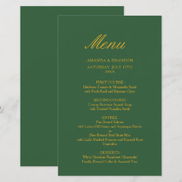 Chic Sage Grönt och Guld Elegant bröllop