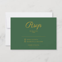 Chic Sage Grönt och Guld Elegant bröllop