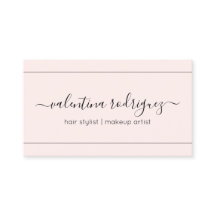 Chic Script Namnteckning Rosa och svart modern