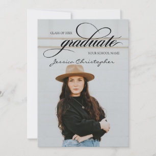 Chic Script Student 5 Photo Collage Studenten Meddelande