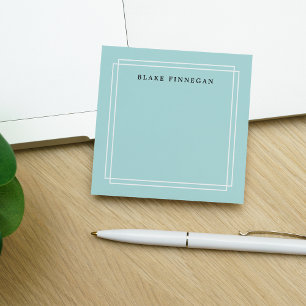 Chic Sea Grönt PERSONLIG Post-it Block