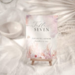 Chic Seashells Coral Underwater Bröllop Bordsnummer<br><div class="desc">Den känsliga vattenfärgsteknik som används för att skildra sigillerna och korallerna skapar en vacker, nästan eterisk effekt som både är drömmande och förtjusande. Den mjuka paletten rosa färg tillför lite romantik och elegans till designen. Resultatet är ett häpnadsväckande konstverk som säkert kommer att fånga uppmärksamheten hos alla som ser det....</div>