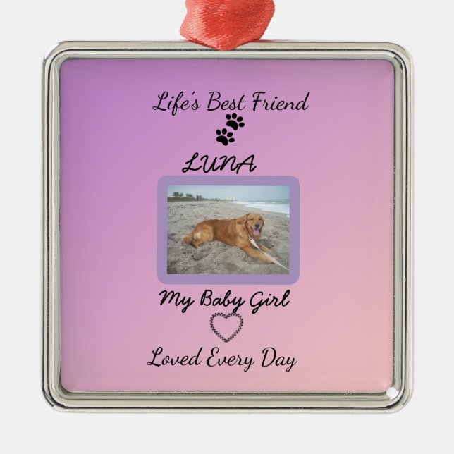 Chic Seasonal Companion Keepsake Julgransprydnad Metall (Framsidan)