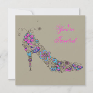 Chic Shoe ~ Inbjudningar