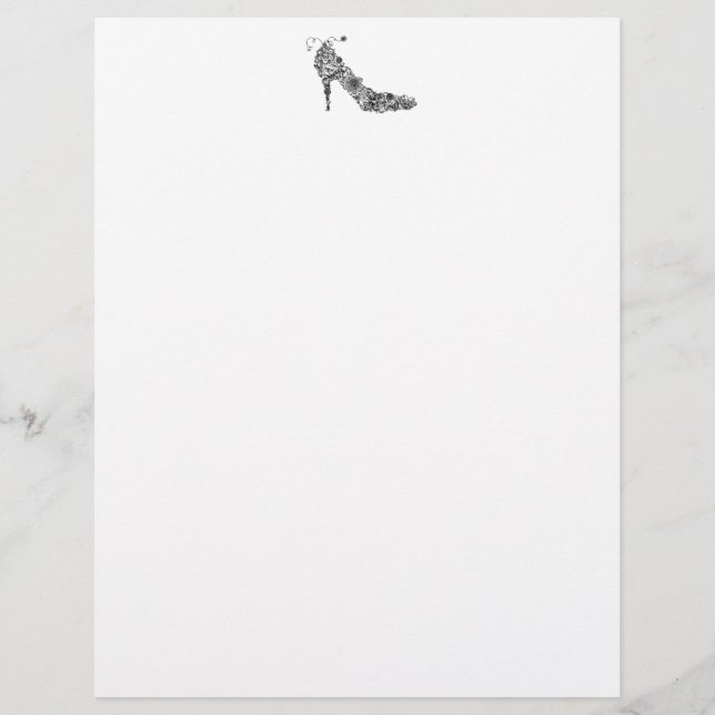 Chic Shoe ~ Letterhead (Framsida)