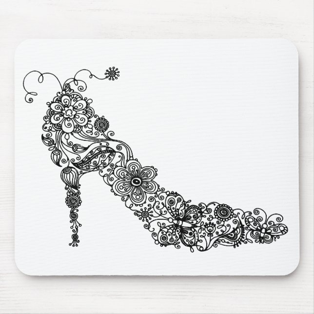 Chic Shoe ~ Mousepad Musmatta (Framsidan)