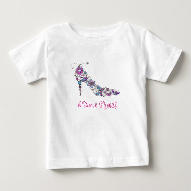 Chic Shoe - Småbarn Ruffle Tee (mer Färg) (Framsida)