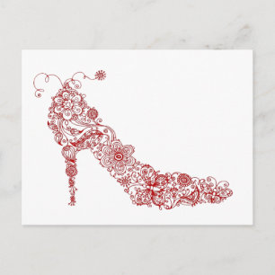 Chic Shoe ~ vykort