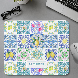 Chic Sicilian azulejo Amalfi Mediterranean Tiles Musmatta