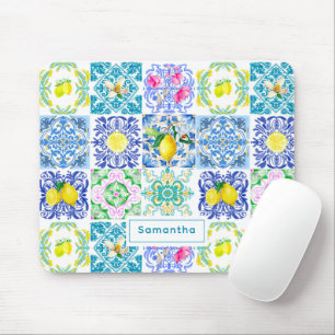 Chic Sicilian azulejo Amalfi Mediterranean Tiles Musmatta