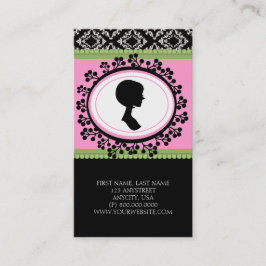 Chic Silhouettevisitkortar Visitkort