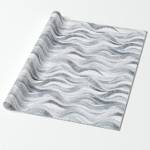 Chic Silver Glam Abstrakt Birthday