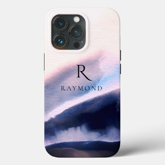 Chic Snyggt bergarter liggande monogrammat (Baksida )