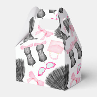 Chic Snyggt Girly Högklackar Mode Mönster Presentaskar