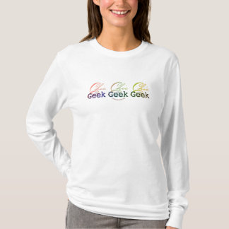Chic som är GeekT-tröjapastell T Shirt