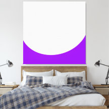 Chic Sommarvit Lila med böjd våglås