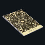 Chic spiral eller möte bok - Mandala Anteckningsbok<br><div class="desc">Chic spiral-planerare eller möte bok för mandala älskare i en öga-fångstdesign med ditt namn</div>