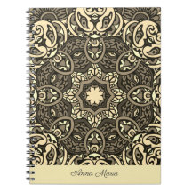 Chic spiral eller möte bok - Mandala