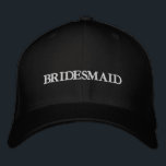 Chic, svart och vitt bröllop broderad keps<br><div class="desc">Bensinkapsel med svart och vit bröllop-broderade Baskeball Cap finns i många färg och alternativ</div>