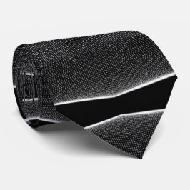 Chic Svarta och vita Abstrakten Rand Modern Stil Slips