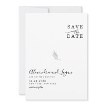 Chic Svartvitt Namnteckning skript QR-kod