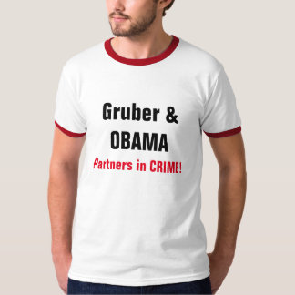 CHIC T-SHIRT_ "Gruber & OBAMA ", Tee Shirt