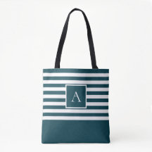 CHIC TEAL WHITE RAND Square Brev Monogram