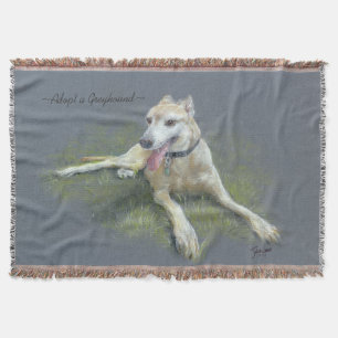CHIC THROW_ ORIGINAL- PASTELL " adopterar för en Mysfilt