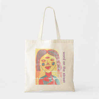 chic till väskan - ord på gatans utformning tygkasse