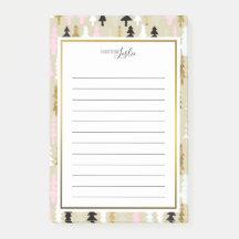 Chic träd en notera från