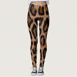 Chic Trendig Leopard Mönster Leggings