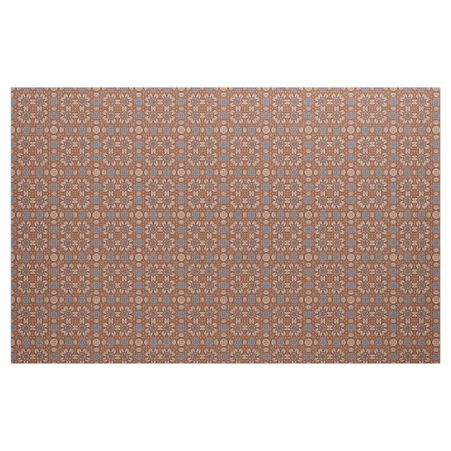 Chic Turkisk Arabesque Mosaic Kaleidoscope Mönster Tyg (Fat Quarter)