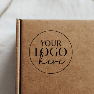 Chic Typography Anpassningsbar Business Logotyp Stämpel