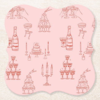 chic underlägg papper